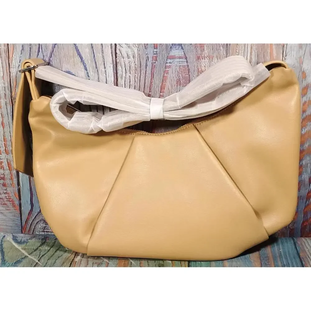 Elegant Beige Women's Shoulder Bag‎